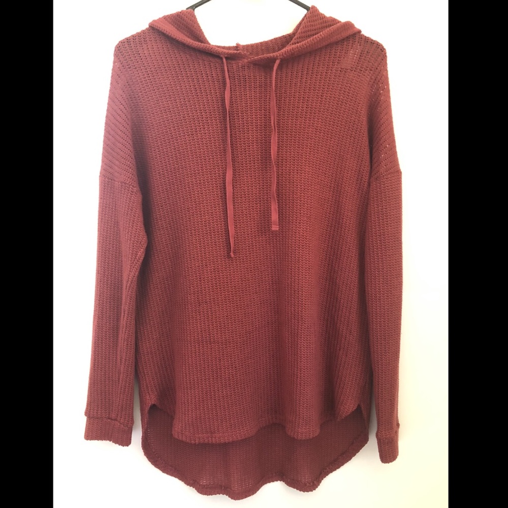 Forever 21 knitted sweater with hood